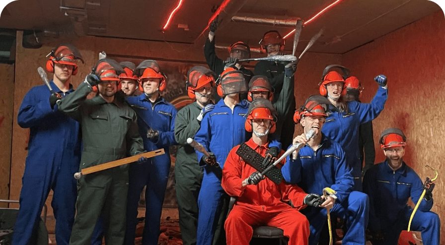 Memorable experience guaranteed by The Rage Room Genk's friendly team