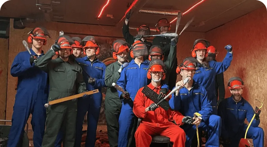 Memorable experience guaranteed by The Rage Room Genk's friendly team